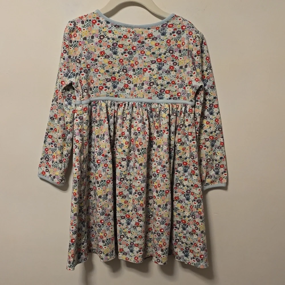 Gymboree Multicolor Floral Long Sleeve Dress Size 6